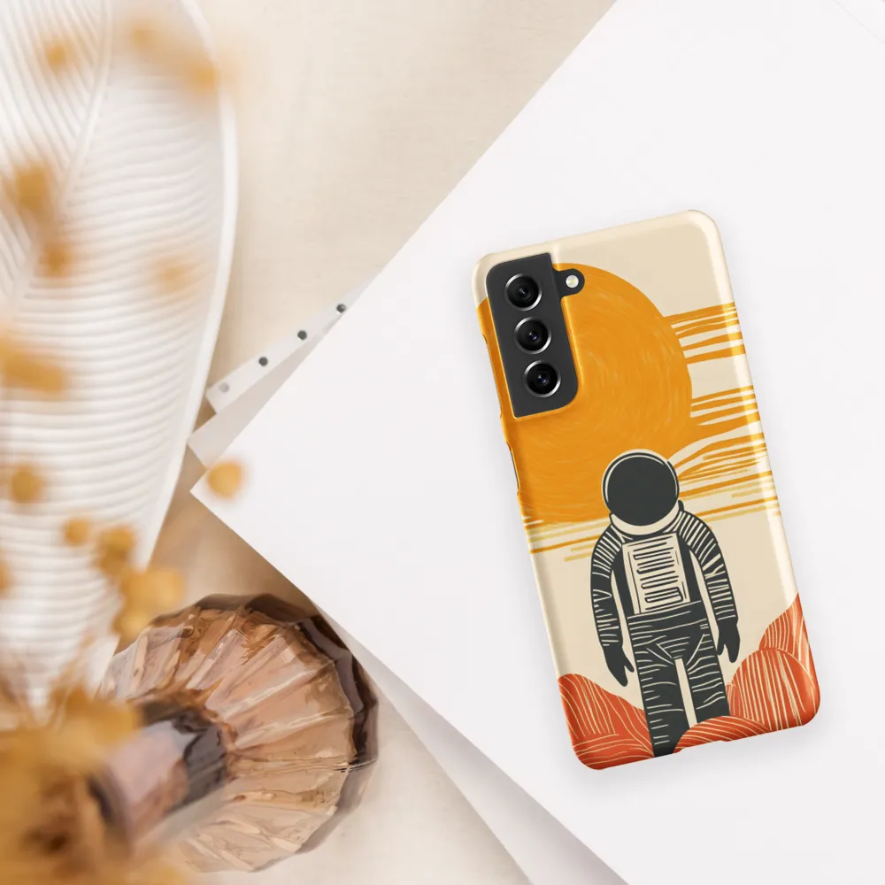 Contemplation on a Distant World | Phone Case |  S21 | Snap Case | Matte