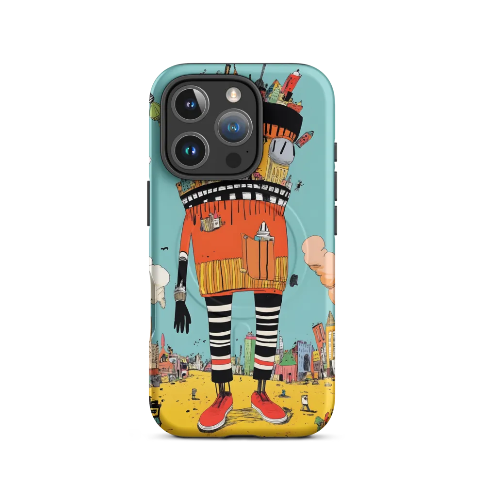 Urban Fantasia: A Whimsical Encounter | Phone Case |  16 Pro | MagSafe® Tough Case | Matte