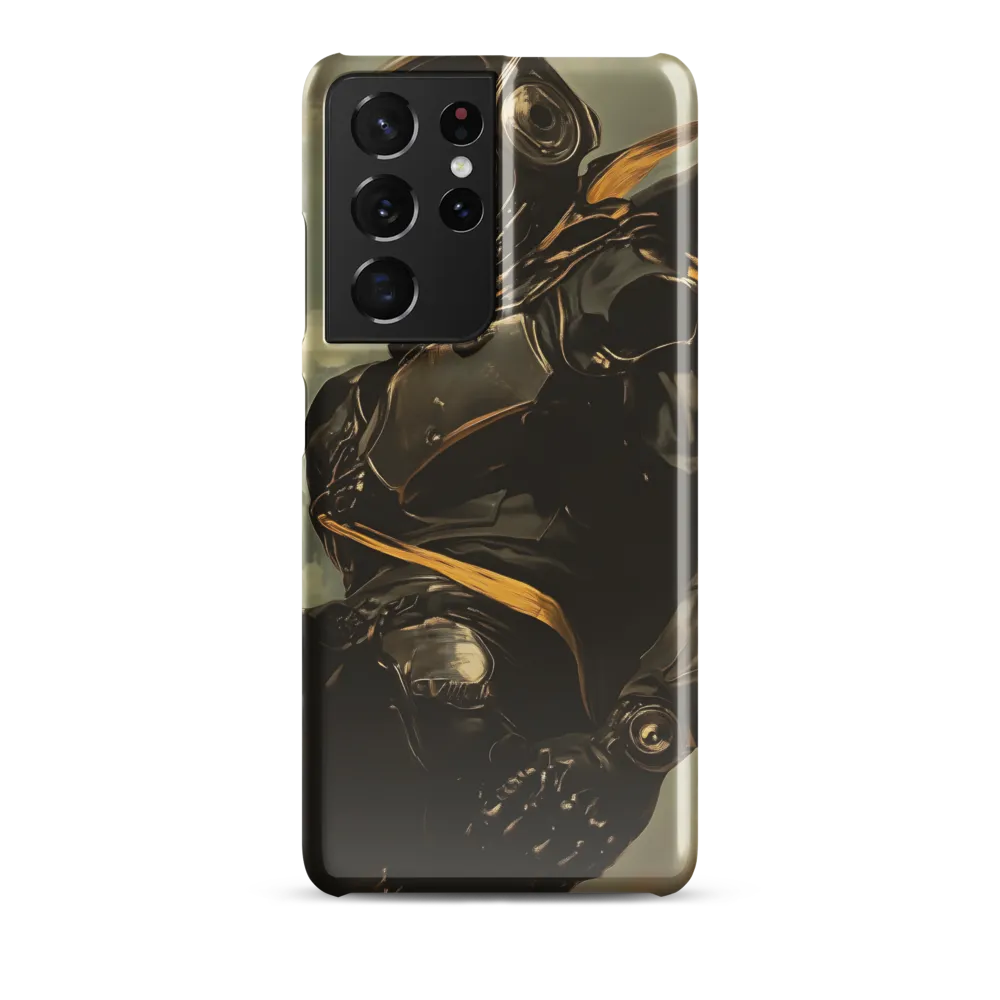 Ethereal Explorer: The Enigmatic Astronaut | Phone Case |  S21 Ultra | Snap Case | Glossy