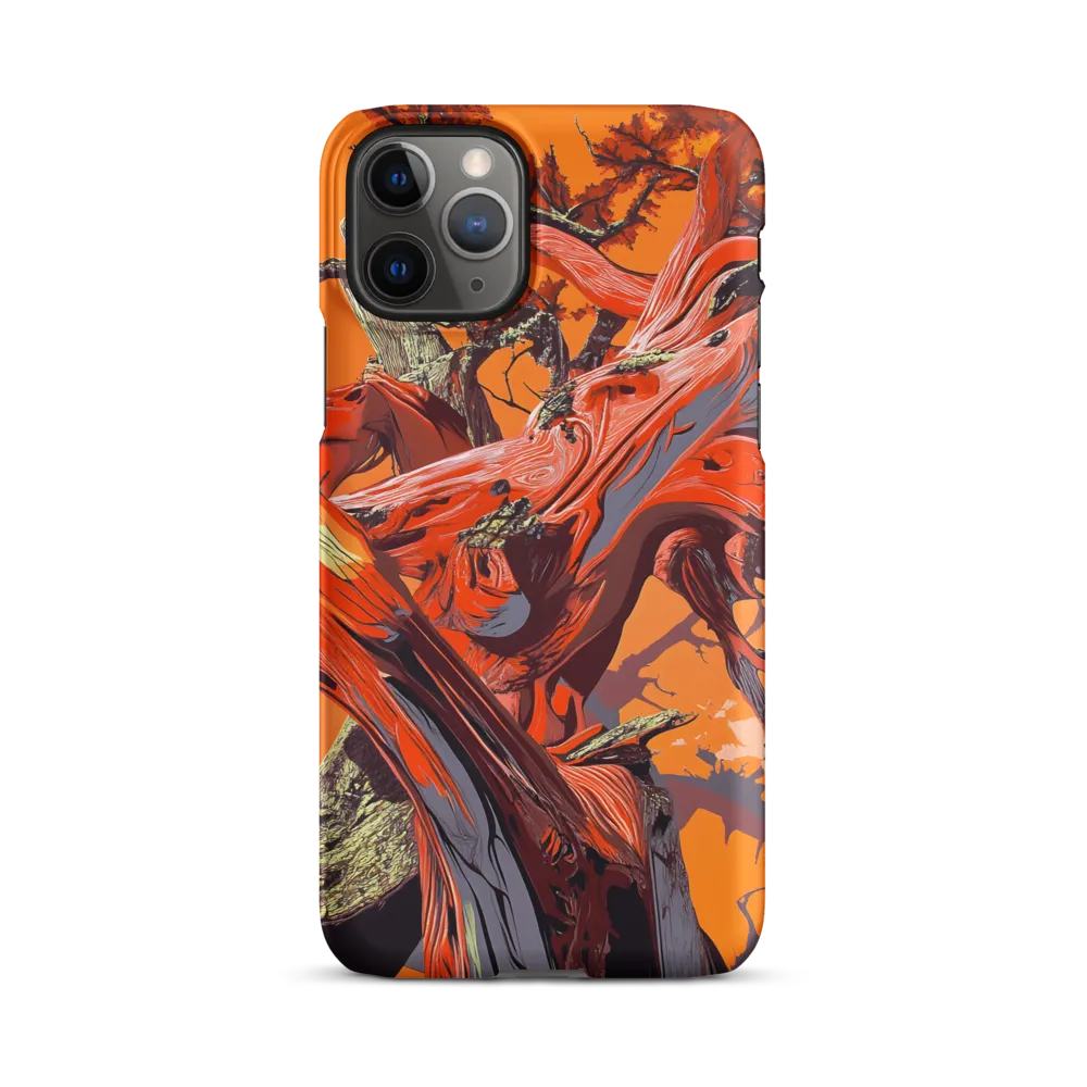 Life in Motion: An Abstract Tree | Phone Case |  11 Pro | Snap Case | Matte