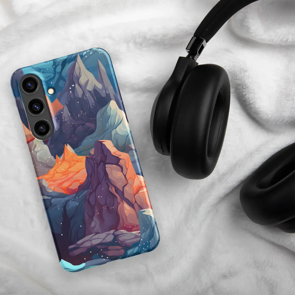 Mystical Peaks of Imagination | Phone Case |  S24 Plus | Snap Case | Matte