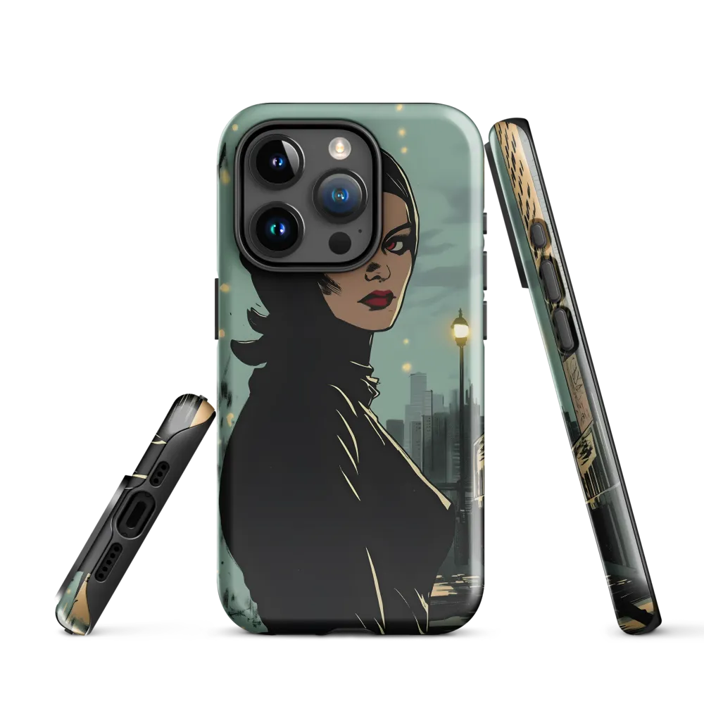 Shadows of Intrigue | Phone Case |  15 Pro | Tough Case | Glossy