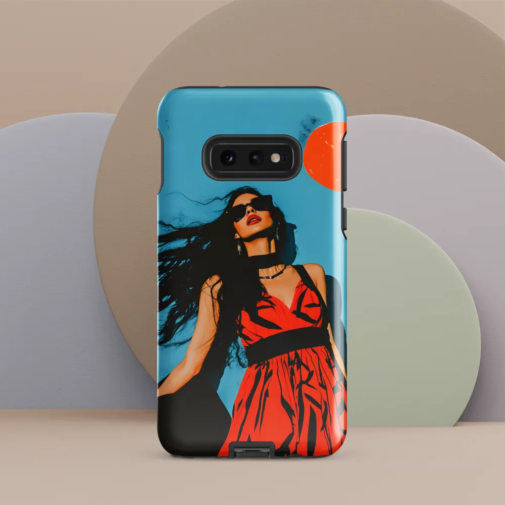Sunset in Fashion: A Modern Portrait