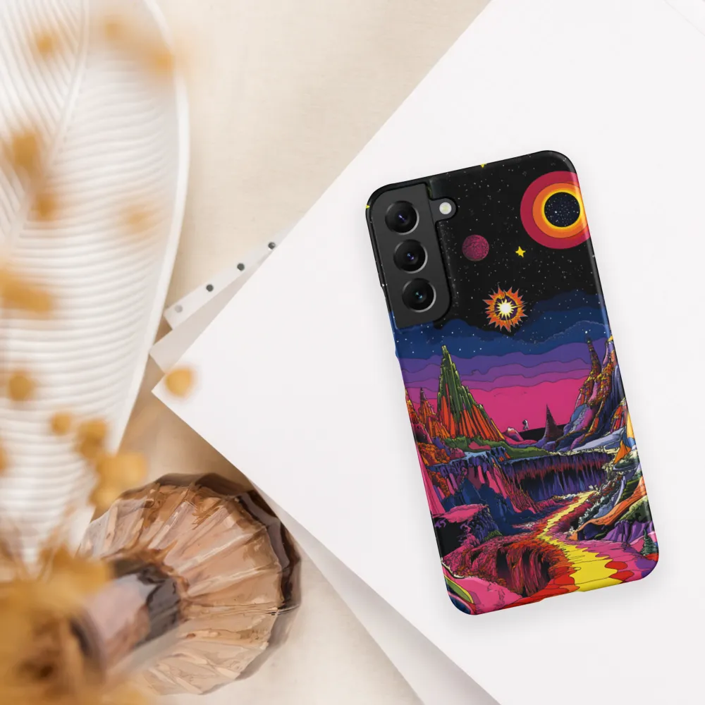Galactic Wonders: A Journey Through an Alien Landscape