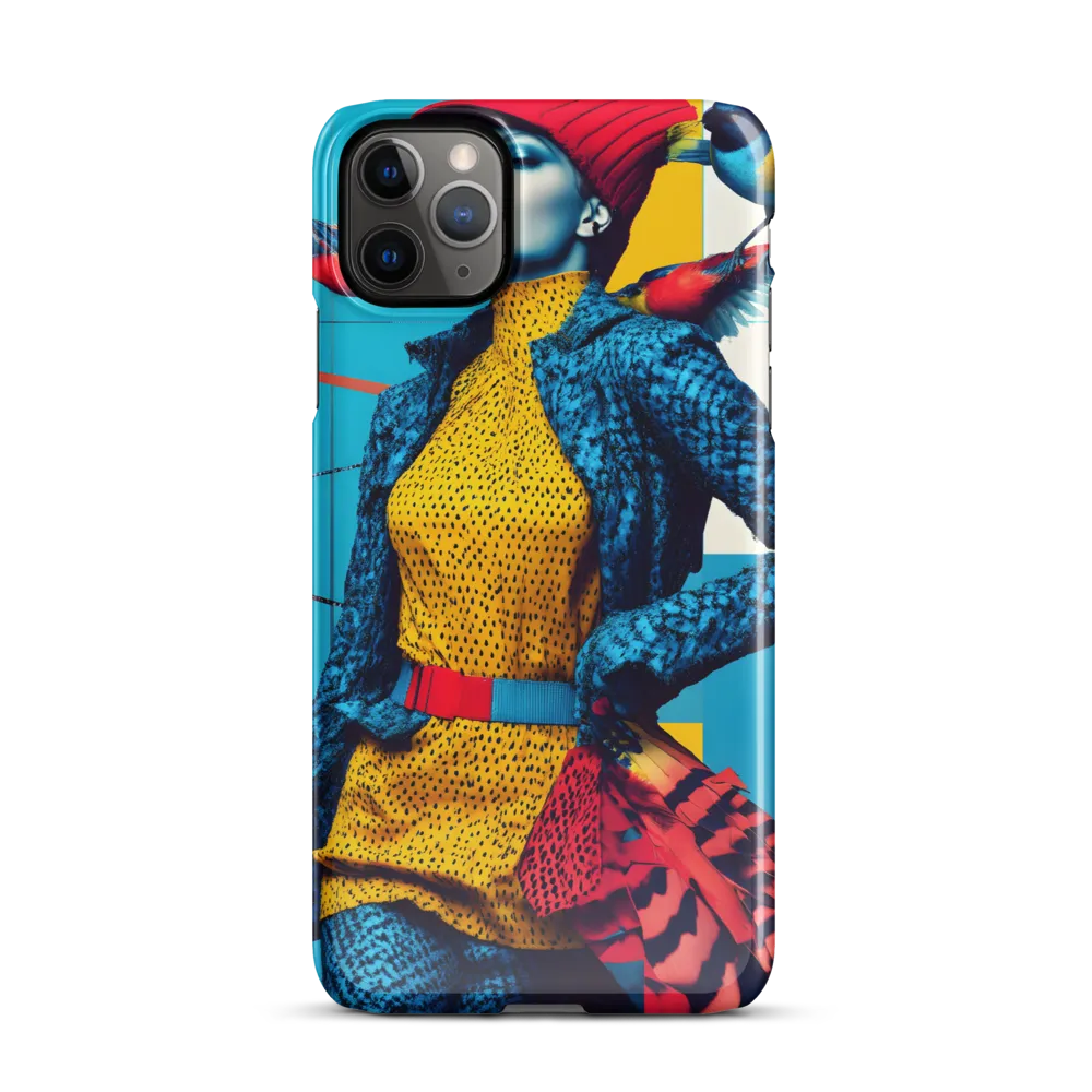 Vibrant Fusion of Nature and Fashion | Phone Case |  11 Pro Max | Snap Case | Glossy