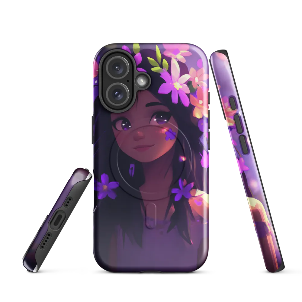 Whispers of Blossoms | Phone Case |  16 | MagSafe® Tough Case | Glossy