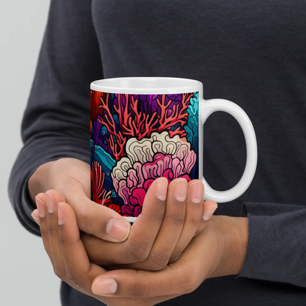 Vibrant Underwater Symphony | Mugs | Multiple Sizes & Colors