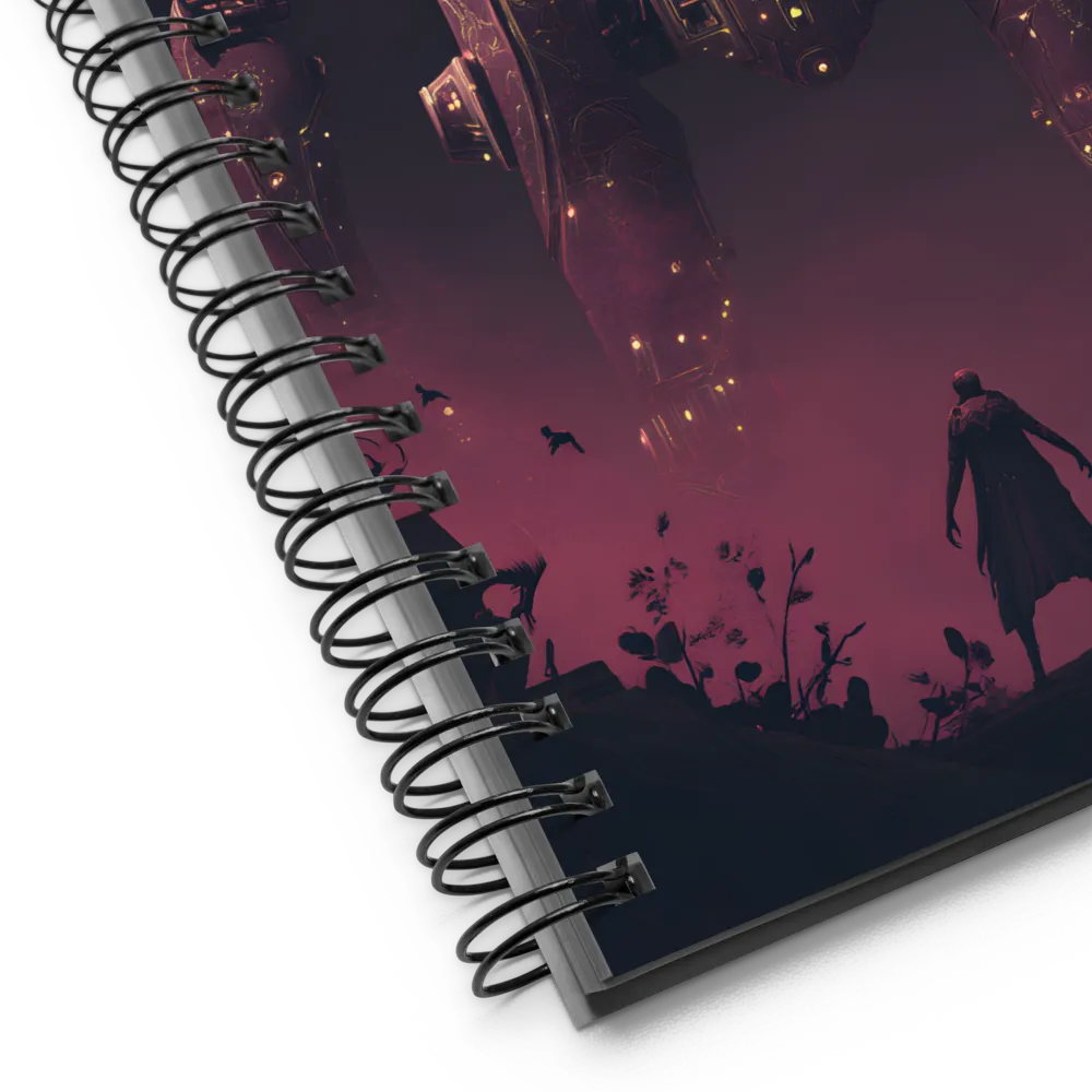 Guardian of the Night | Spiral Notebook