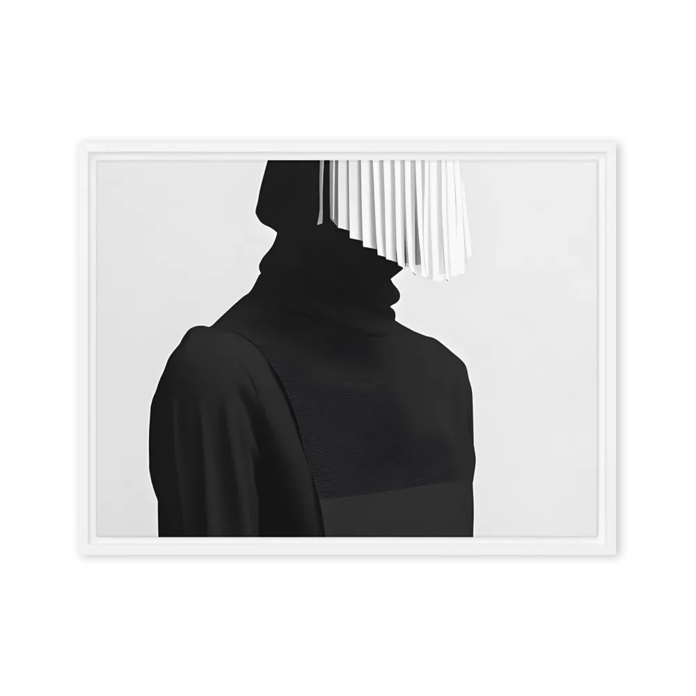Veil of Mystery | Canvas with White Frame | 18″×24″