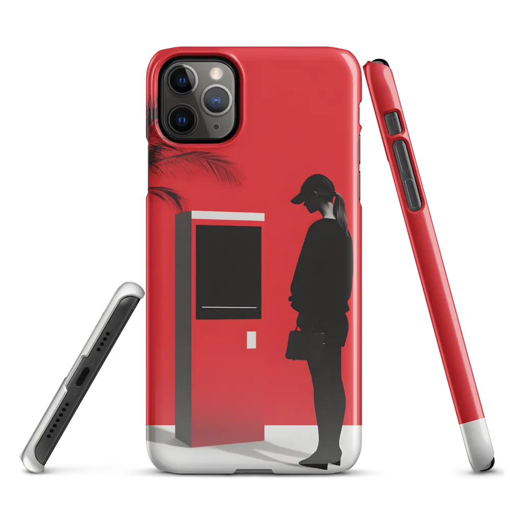 Contemplation in Red | Phone Case |  11 Pro Max | Snap Case | Glossy