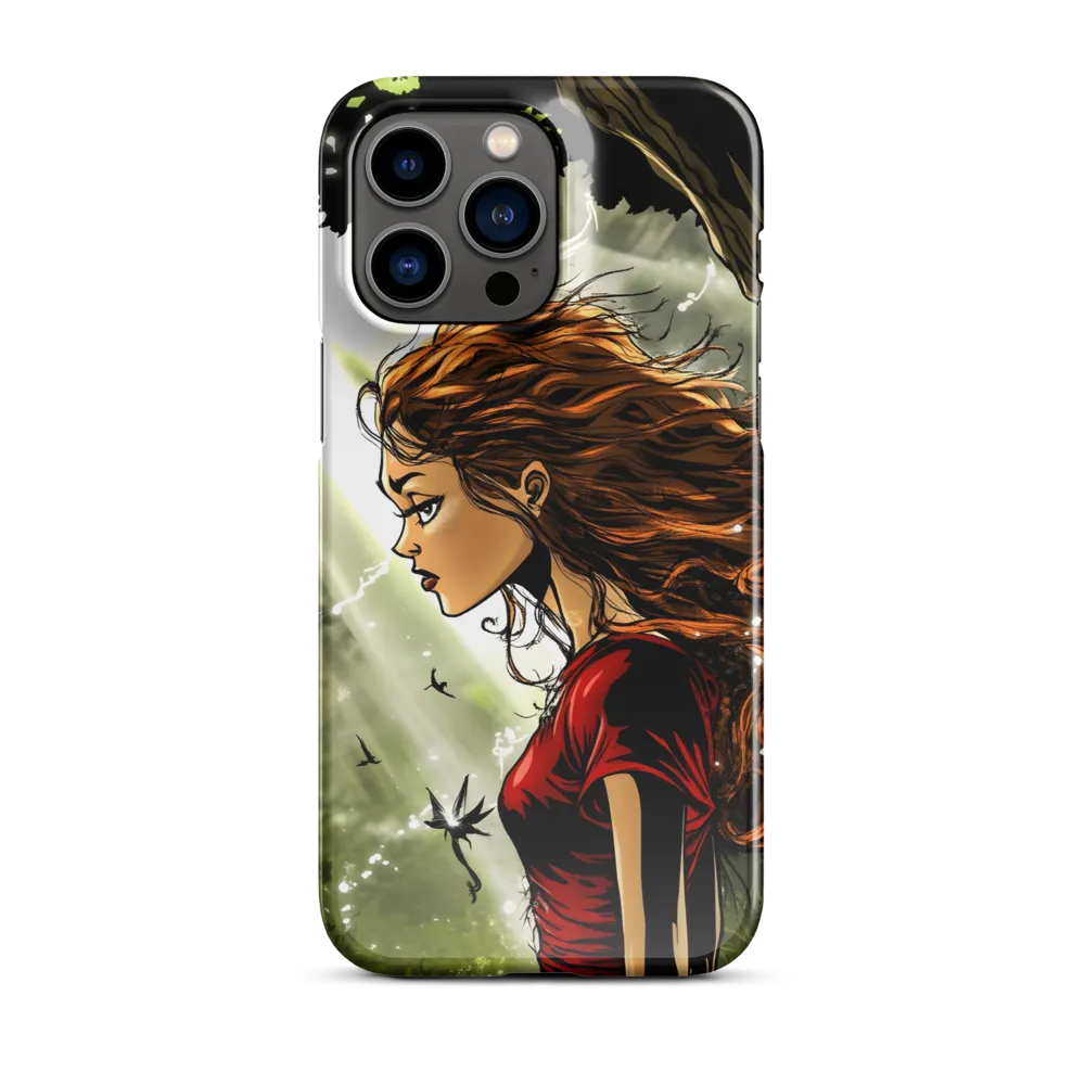 Whispers of Enchantment | Phone Case |  14 Pro Max | Snap Case | Glossy