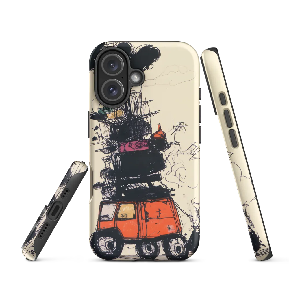 The Whimsical Hauler | Phone Case |  16 | Tough Case | Matte