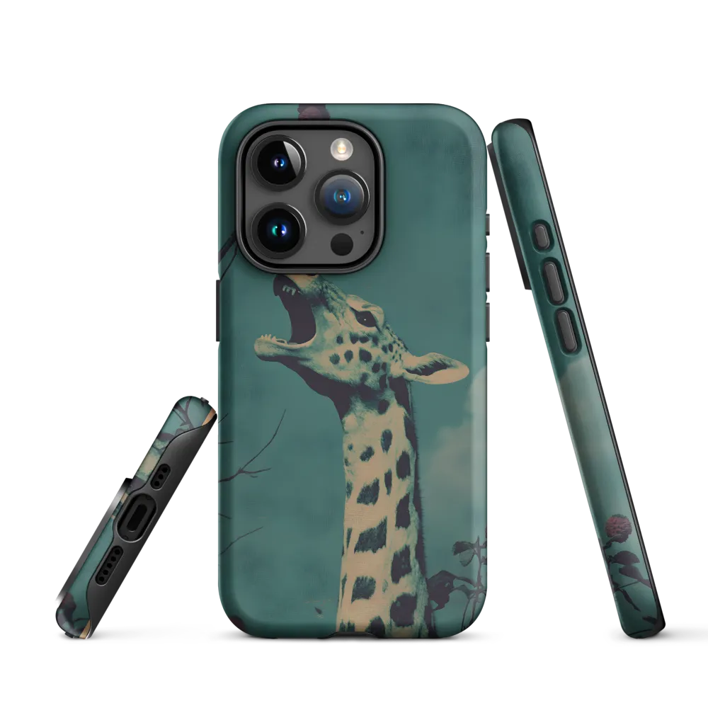Whispers of the Tall: A Surreal Giraffe Encounter