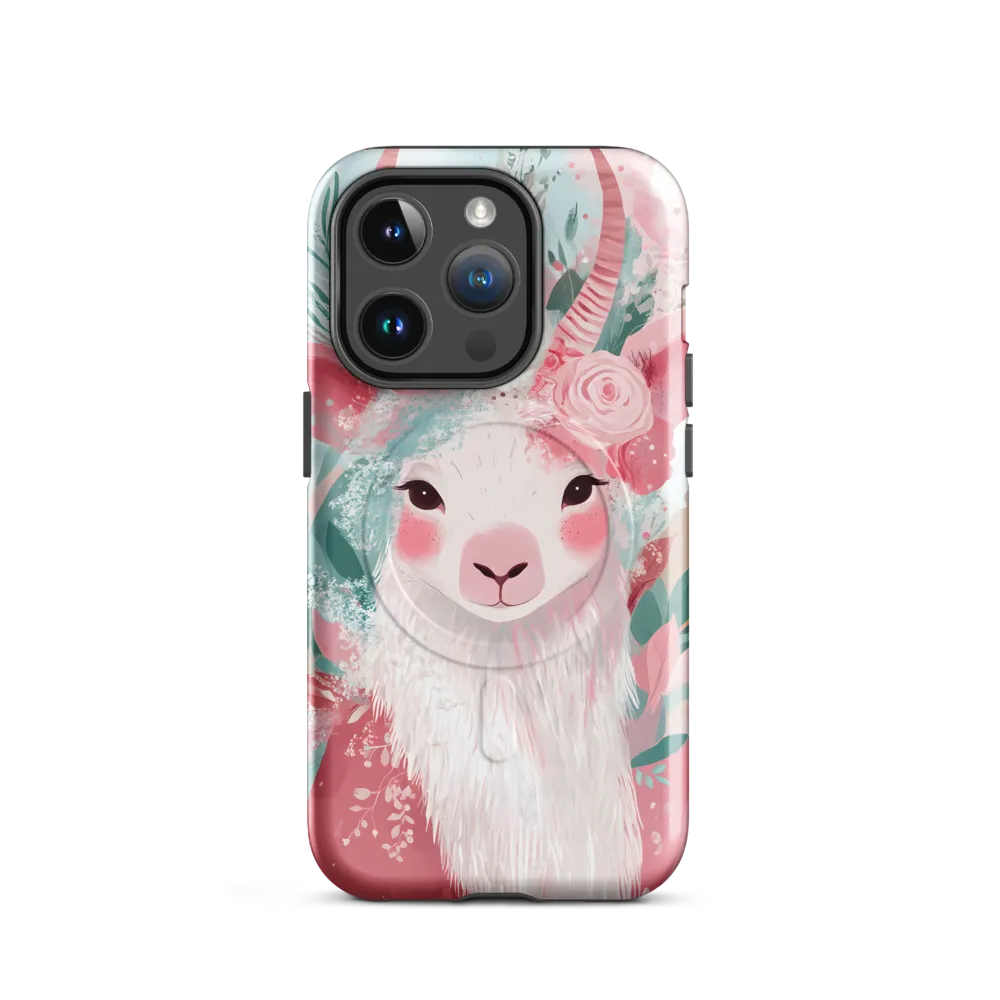 Spring Whimsy: The Floral Goat