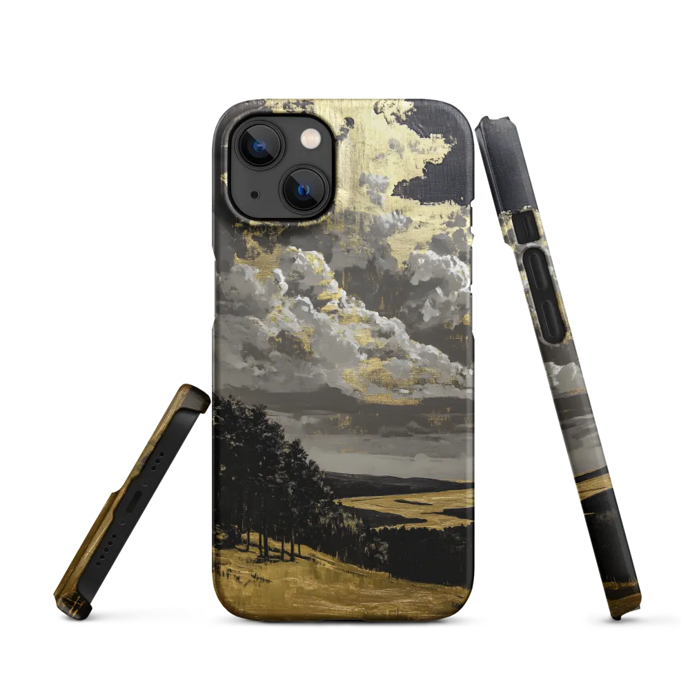 Golden Serenity in a Dramatic Sky | Phone Case |  13 | Snap Case | Matte
