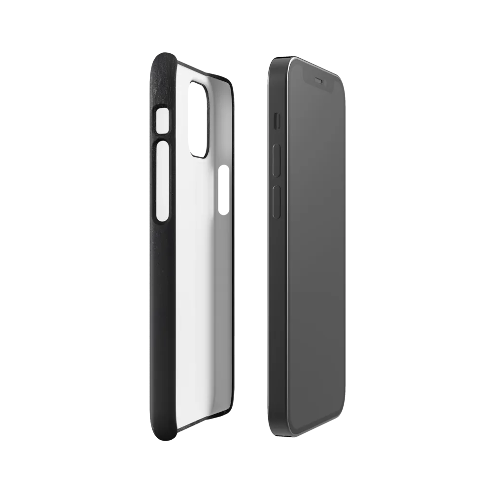 Echoes of Solitude | Phone Case |  12 Mini | Snap Case | Glossy