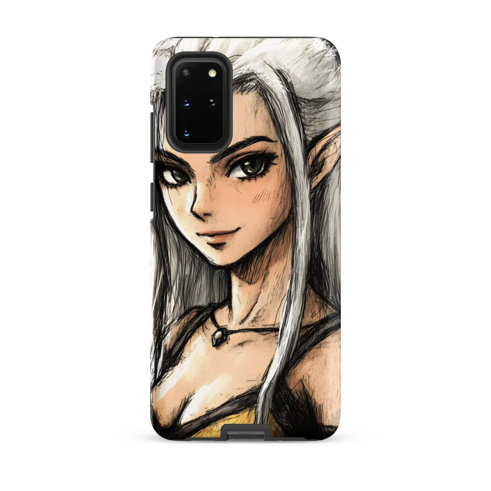 Ethereal Elegance: The Elf's Portrait