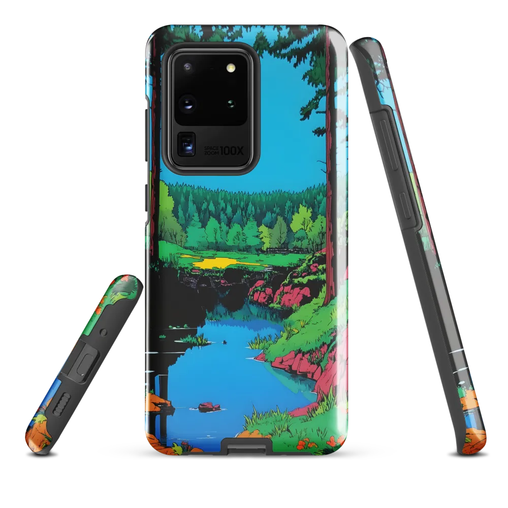 Tranquil Reflections: A Vibrant Landscape
