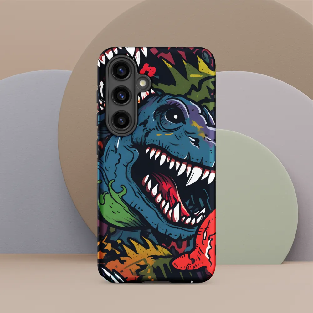 Dino Mania: A Colorful Frenzy