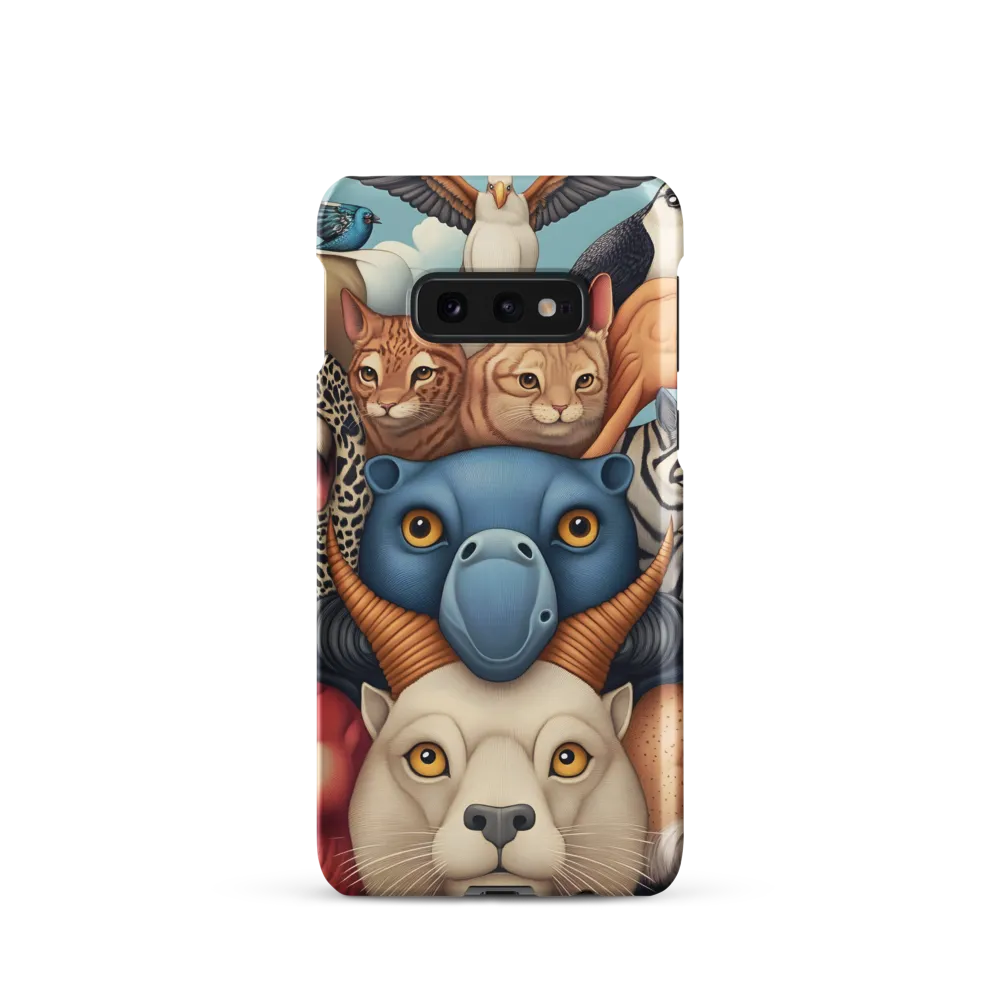 Harmonious Echoes of Wildlife | Phone Case |  S10e | Snap Case | Matte