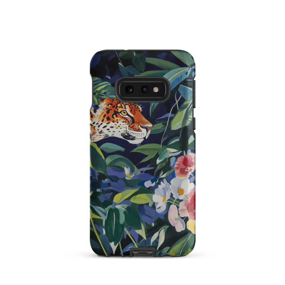 Hidden Majesty: The Jaguar Amongst Tropical Splendor | Phone Case |  S10e | Tough Case | Matte