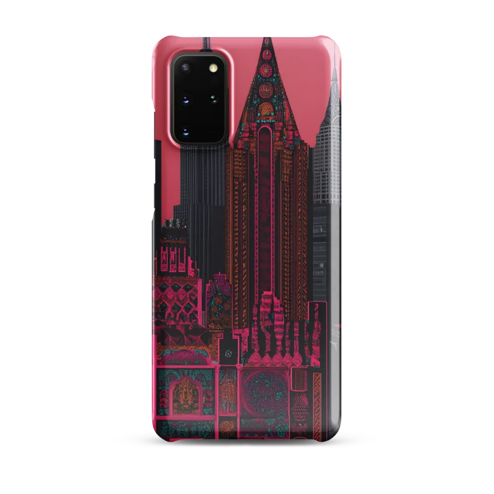Urban Vibrance: A Digital Exploration of Skyscrapers
