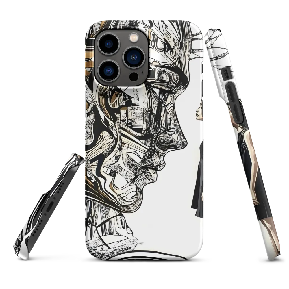 Reflections of Duality | Phone Case |  14 Pro Max | Snap Case | Matte