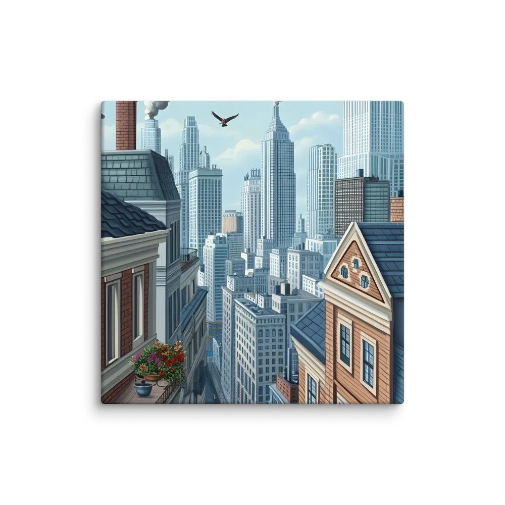 Urban Symphony | Canvas | 26″×26″