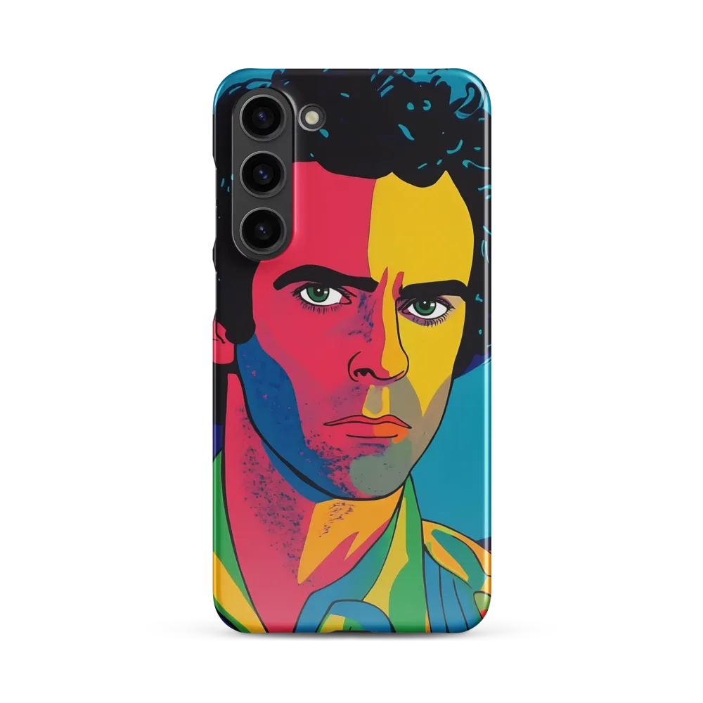Electric Visage: A Portrait of Vibrance