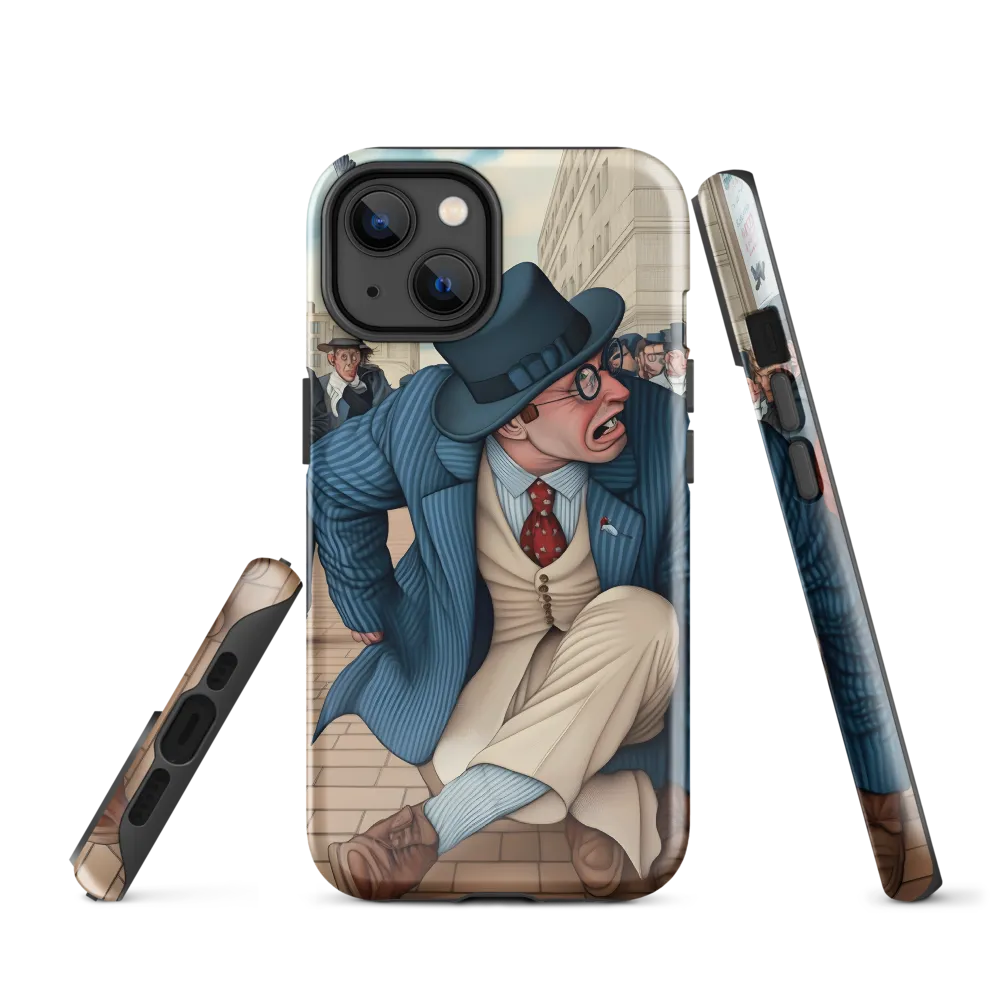 Caught in Tension | Phone Case |  14 | Tough Case | Glossy