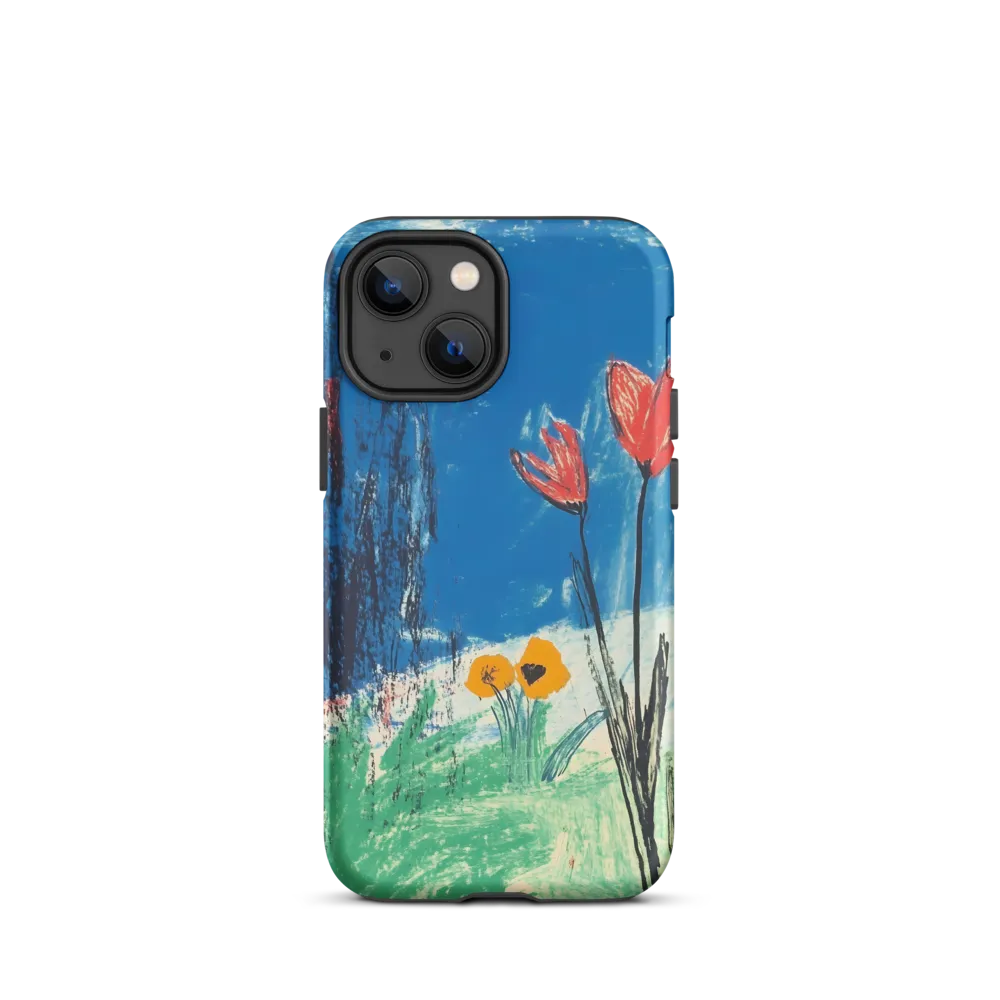 Joyful Blossoms in Blue