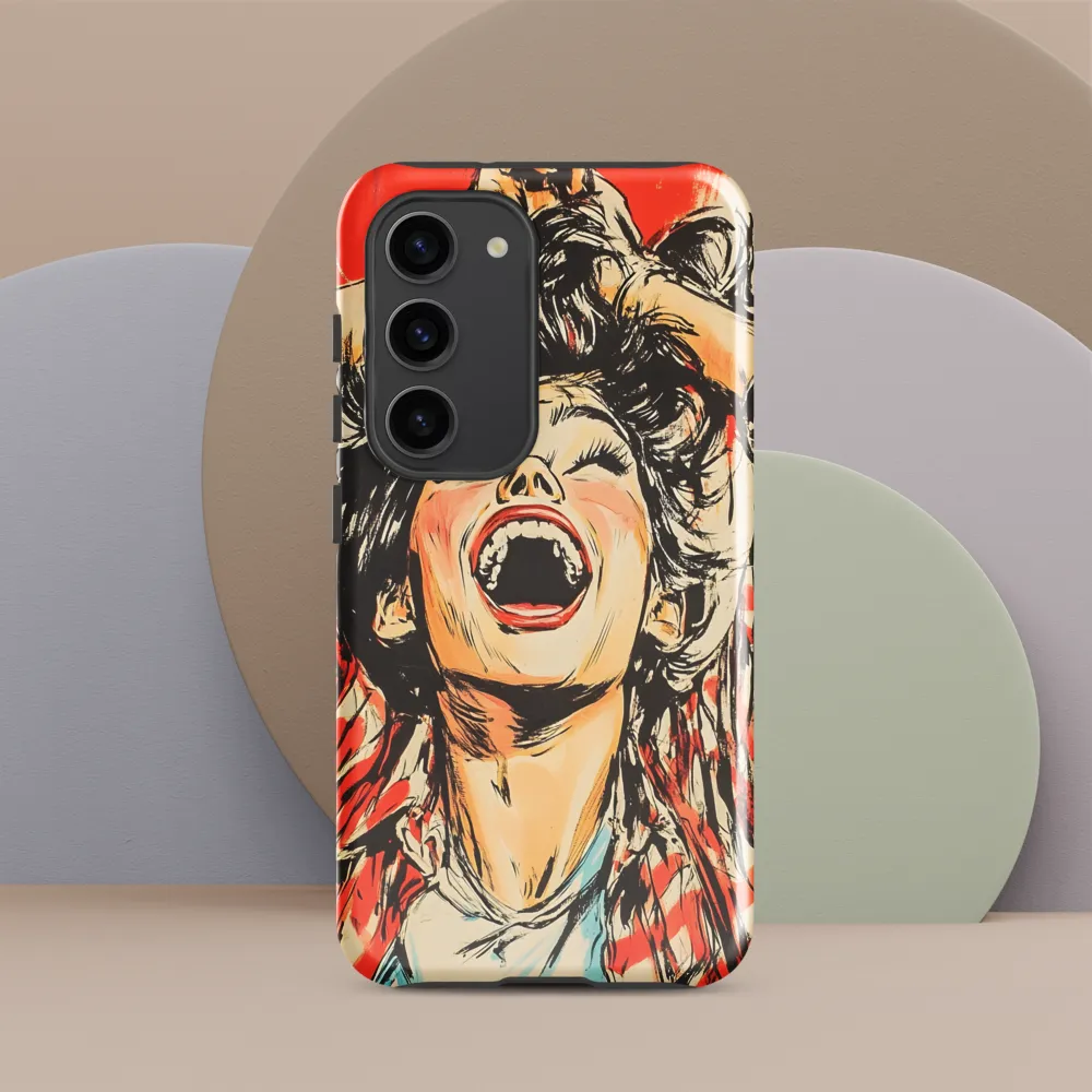 Burst of Joy | Phone Case |  S23 | Tough Case | Glossy