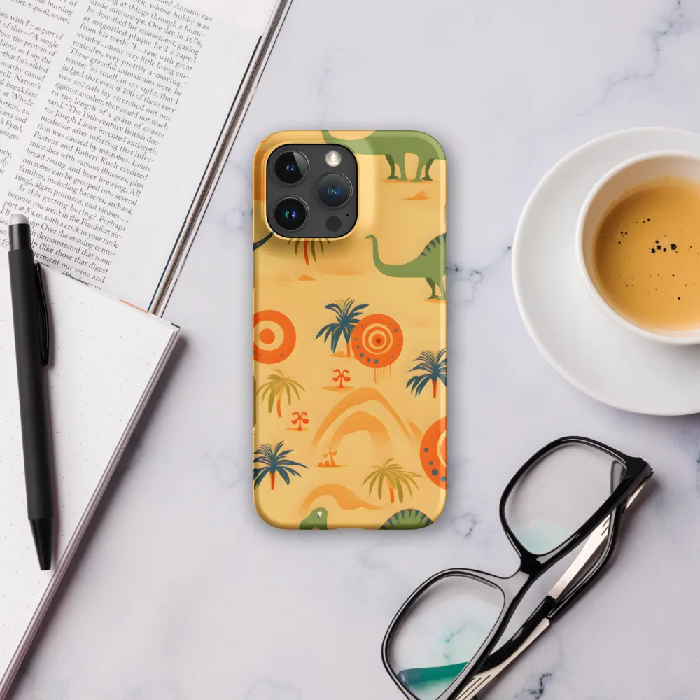 Prehistoric Playtime | Phone Case |  16 Pro Max | Snap Case | Matte