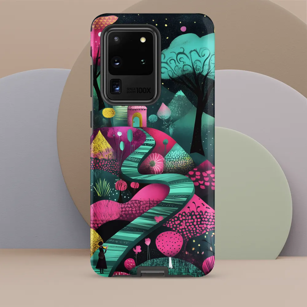 Whimsical Journey through Colorful Lands