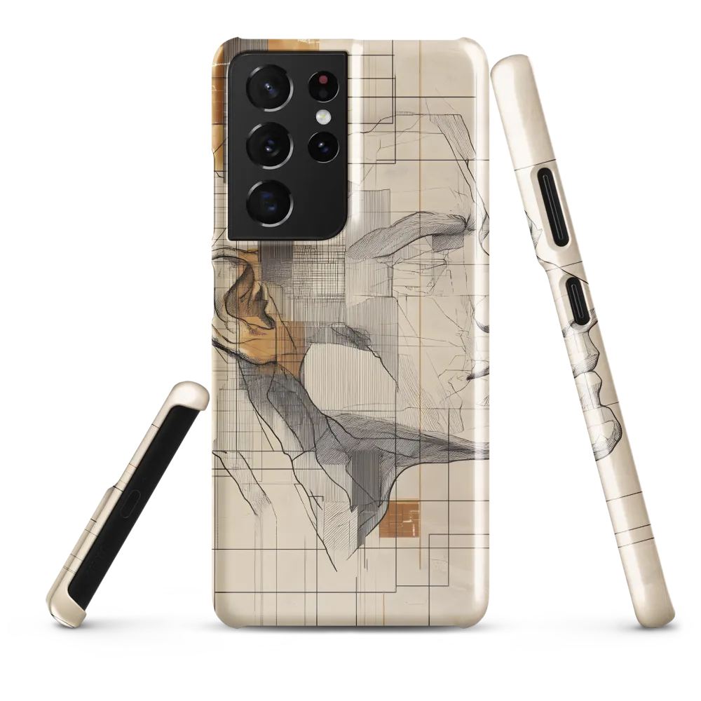 Geometric Reverie | Phone Case |  S21 Ultra | Snap Case | Glossy
