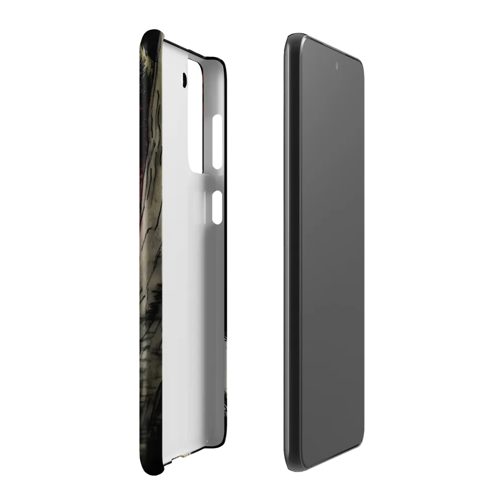 Fierce Gaze of the Wild Cat | Phone Case |  S21 Plus | Snap Case | Matte