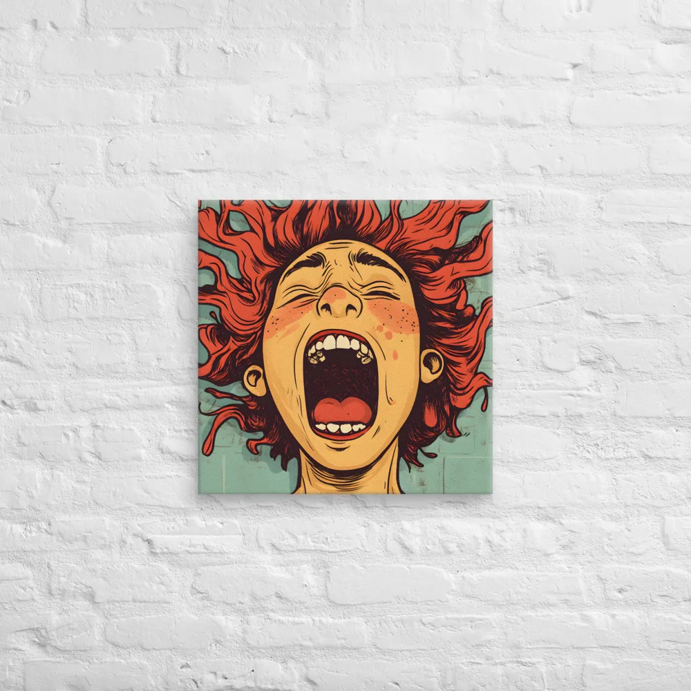 Fury Unleashed | Canvas | 20″×20″