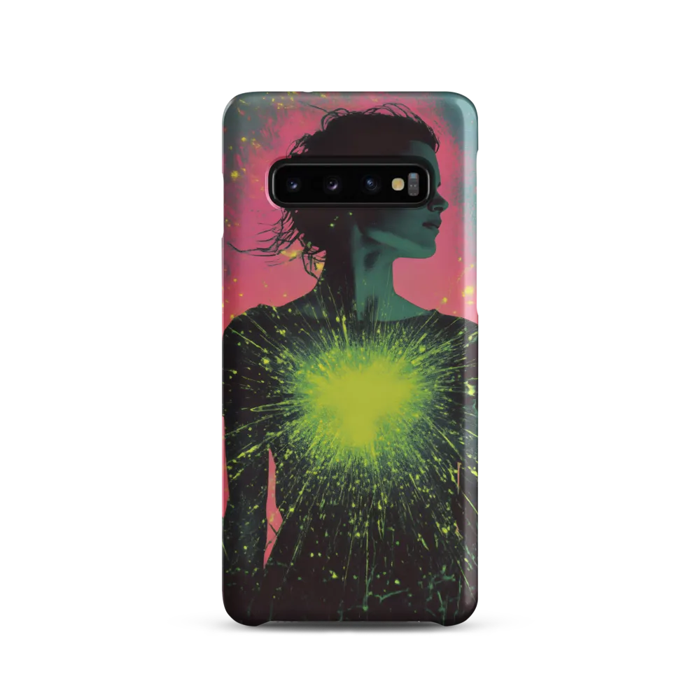 Cosmic Heart: A Surreal Portrait of Strength