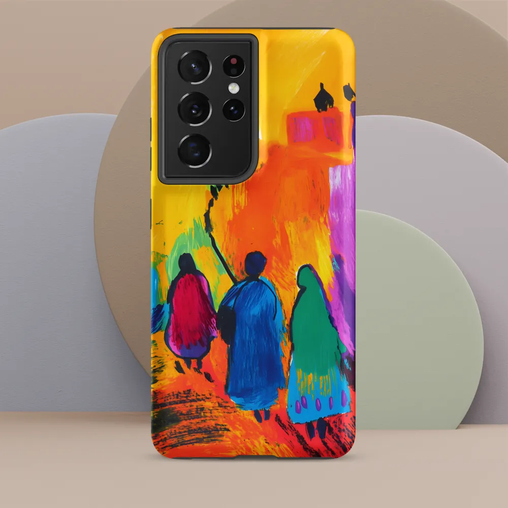 Journey Through Color | Phone Case |  S21 Ultra | Tough Case | Matte