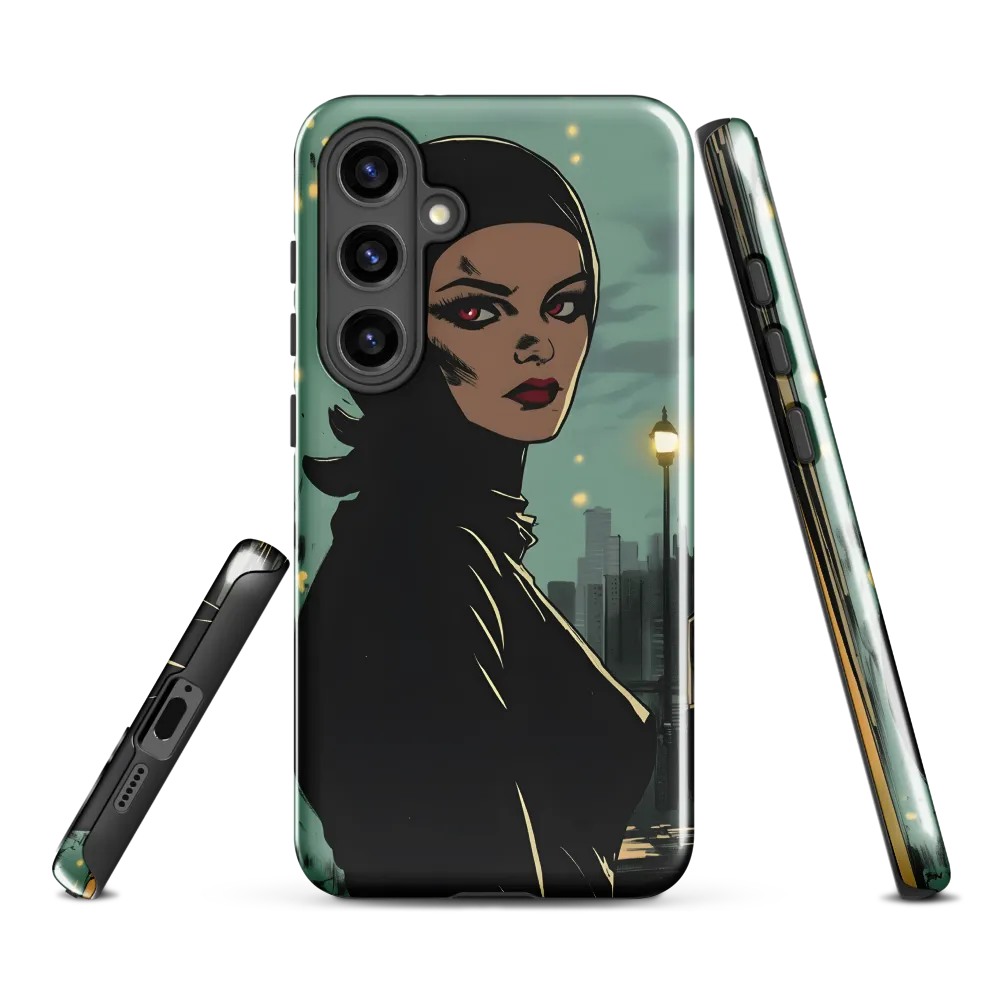 Shadows of Intrigue | Phone Case |  S24 Plus | Tough Case | Glossy