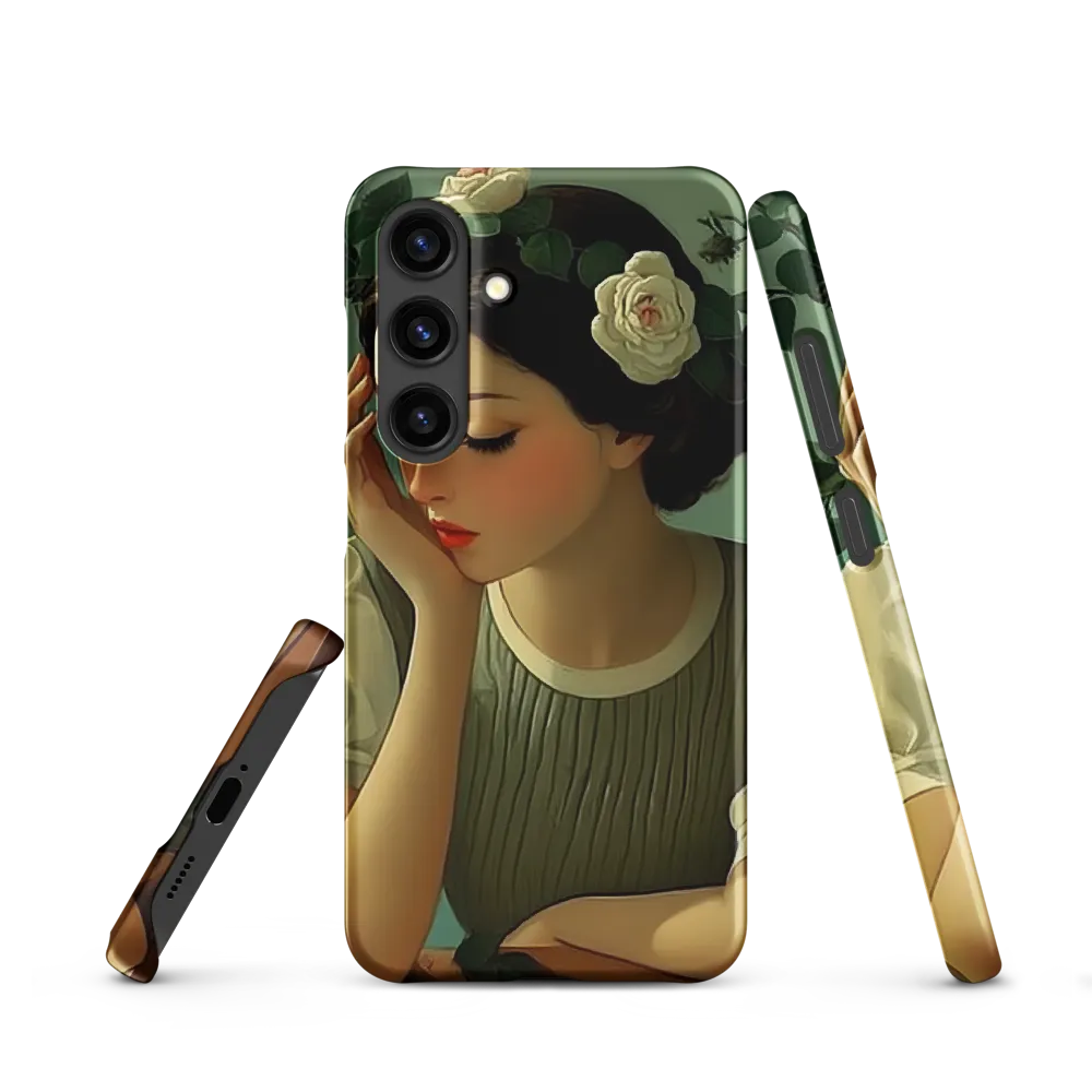 Whispers of Serenity | Phone Case |  S24 | Snap Case | Matte