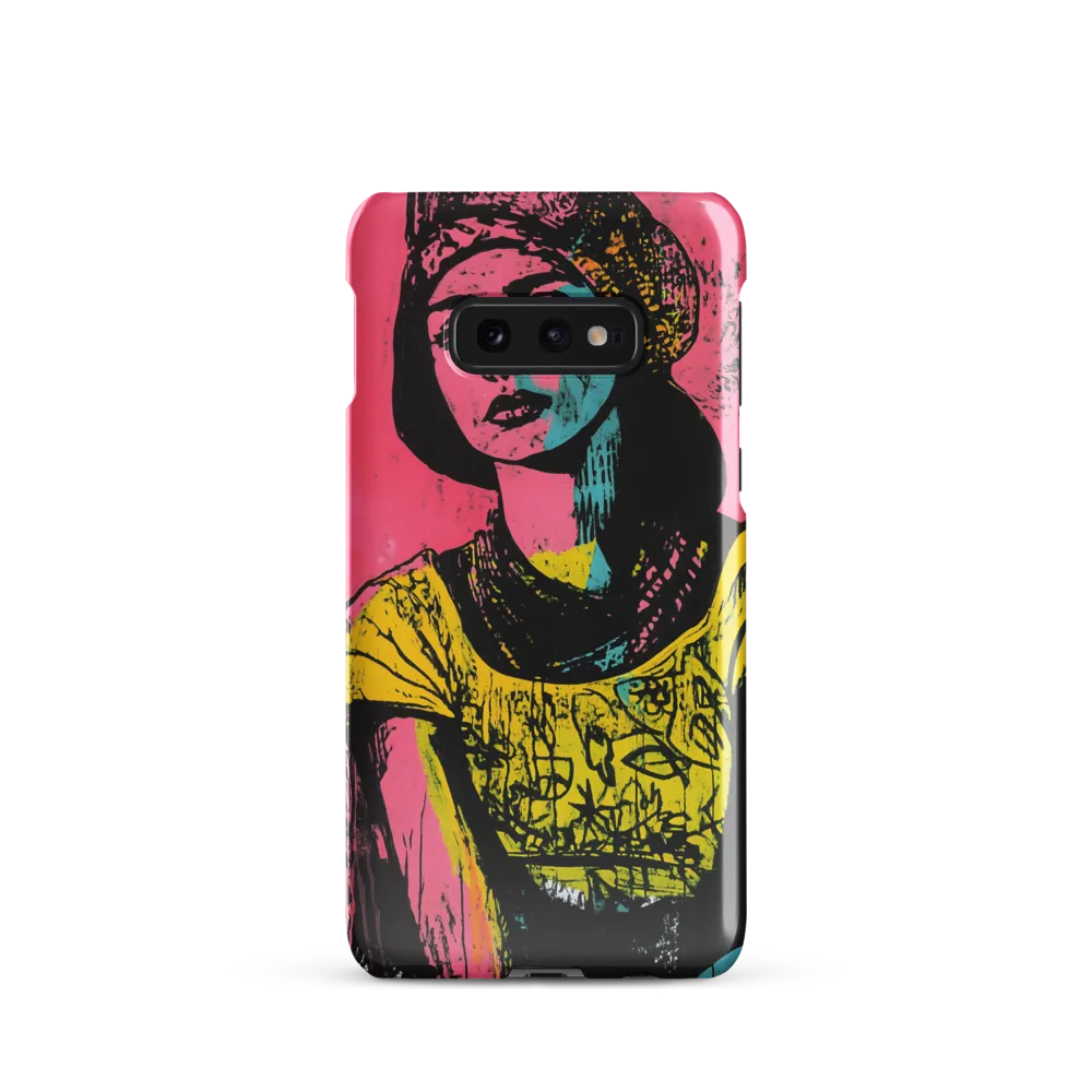 Urban Elegance: A Graffiti Portrait