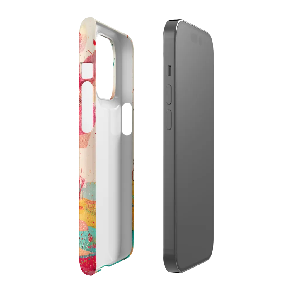 Whispers of a Colorful Tree | Phone Case |  14 Pro | Snap Case | Matte