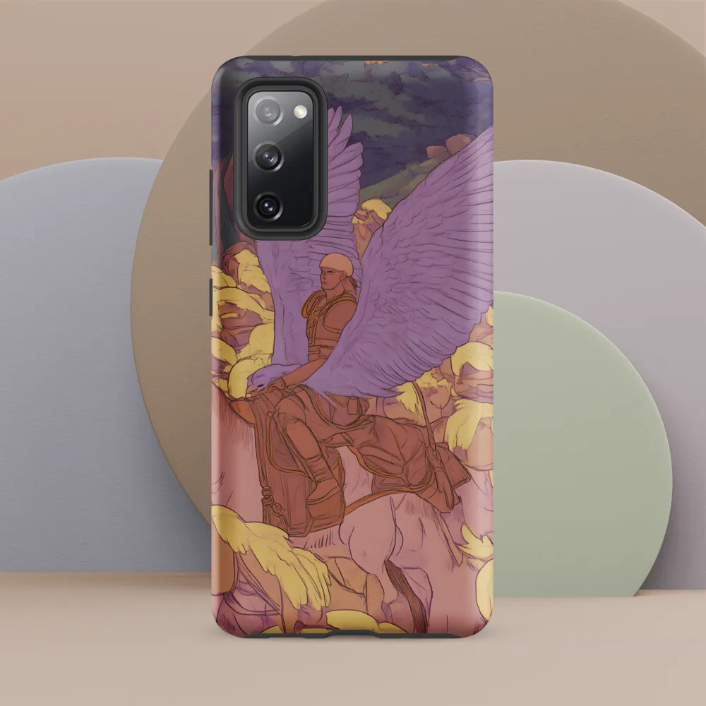 The Winged Guardian | Phone Case |  S20 FE | Tough Case | Matte