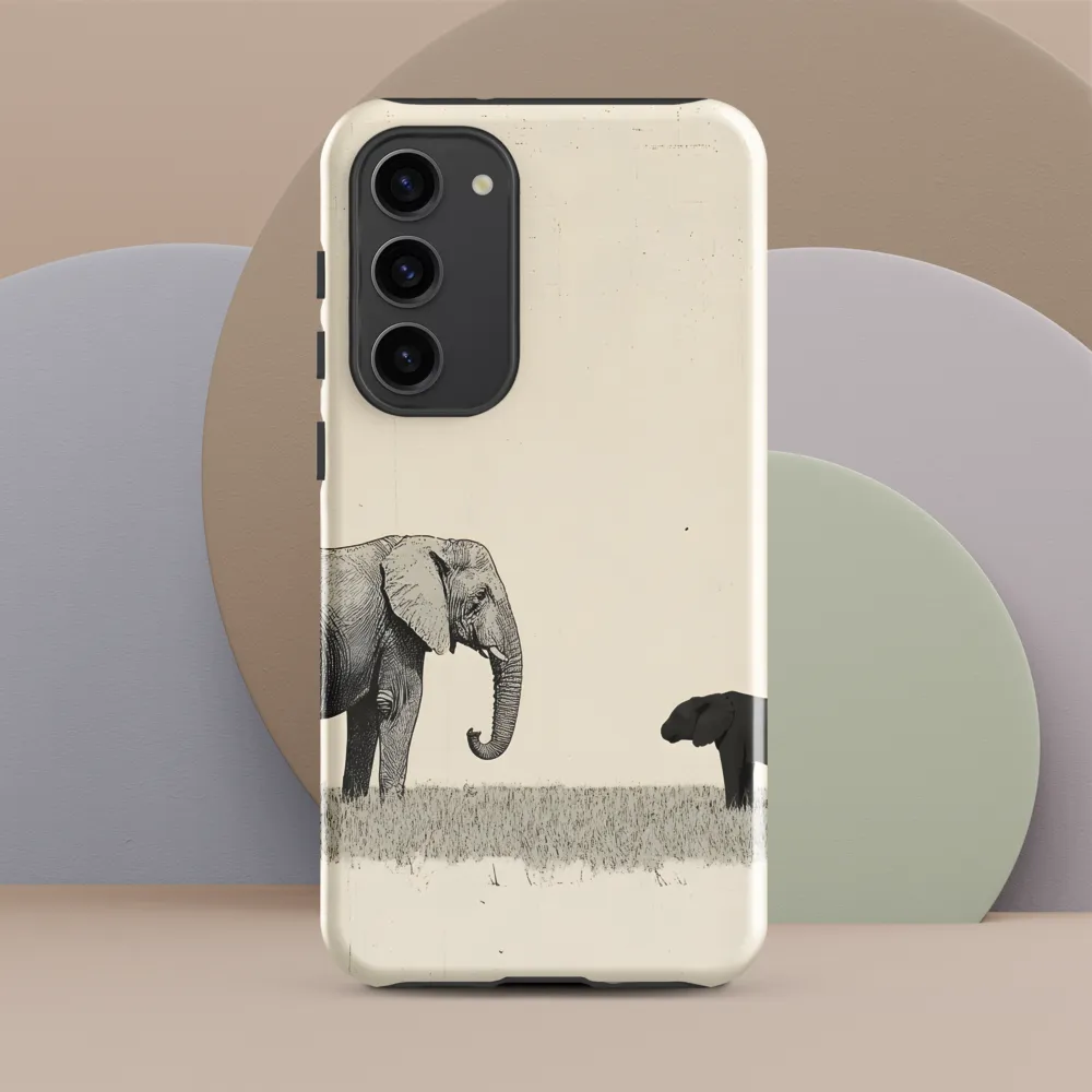 Contrasting Companions | Phone Case |  S23 Plus | Tough Case | Glossy