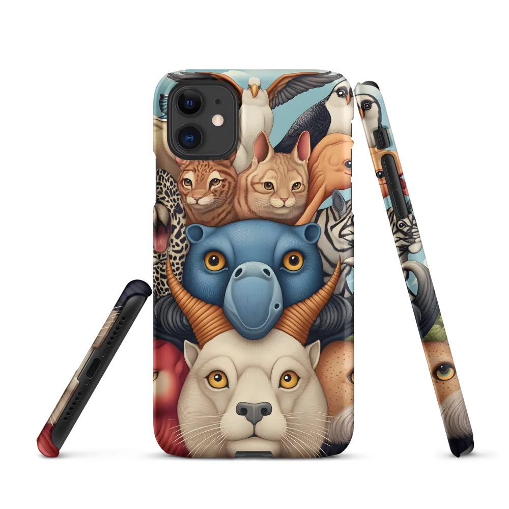 Harmonious Echoes of Wildlife | Phone Case |  11 | Snap Case | Matte