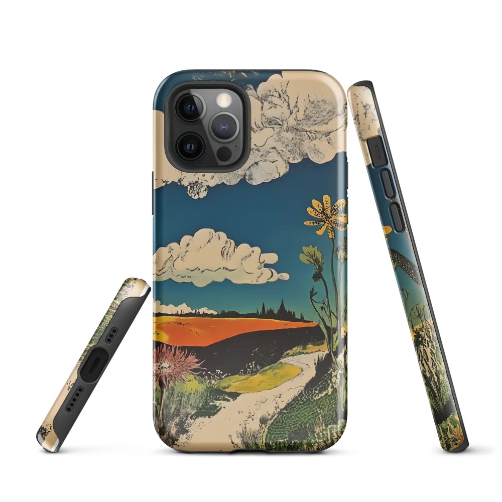 Surreal Blooming Landscape