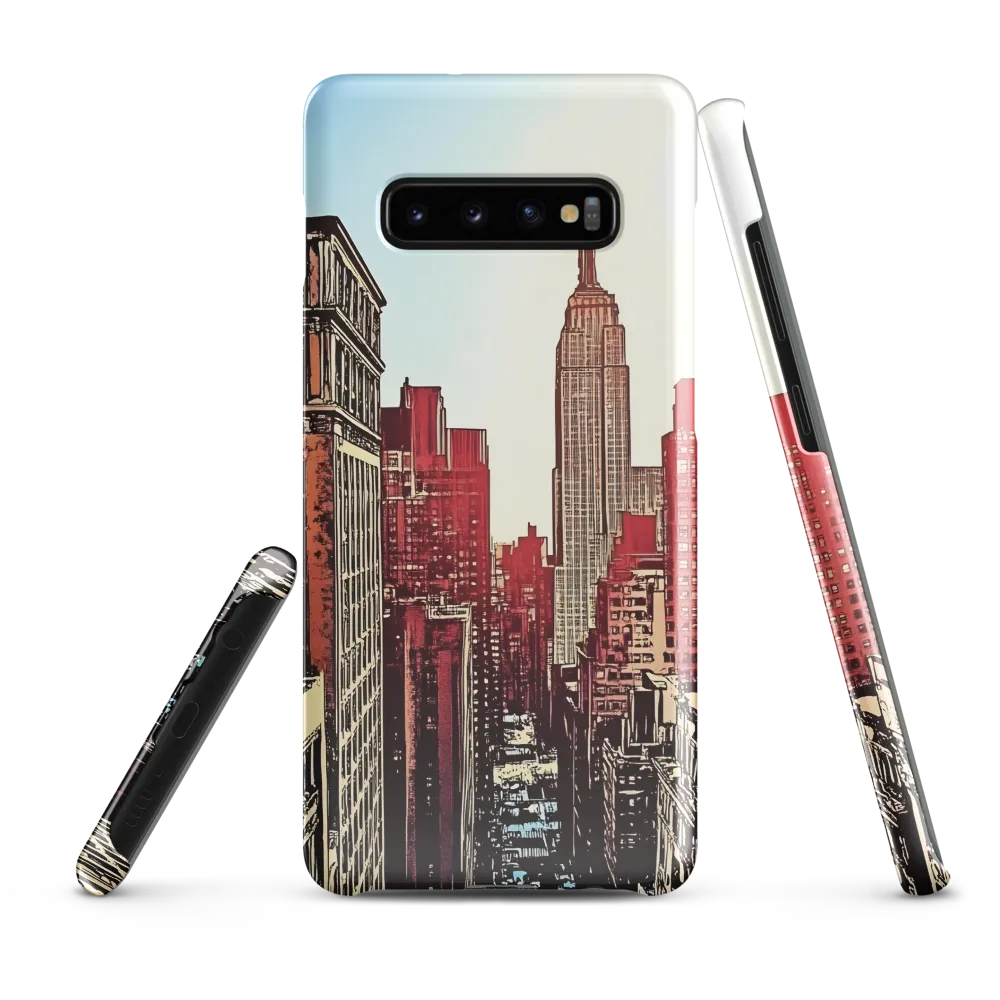 Urban Symphony: A Tribute to the Skyline | Phone Case |  S10 Plus | Snap Case | Glossy