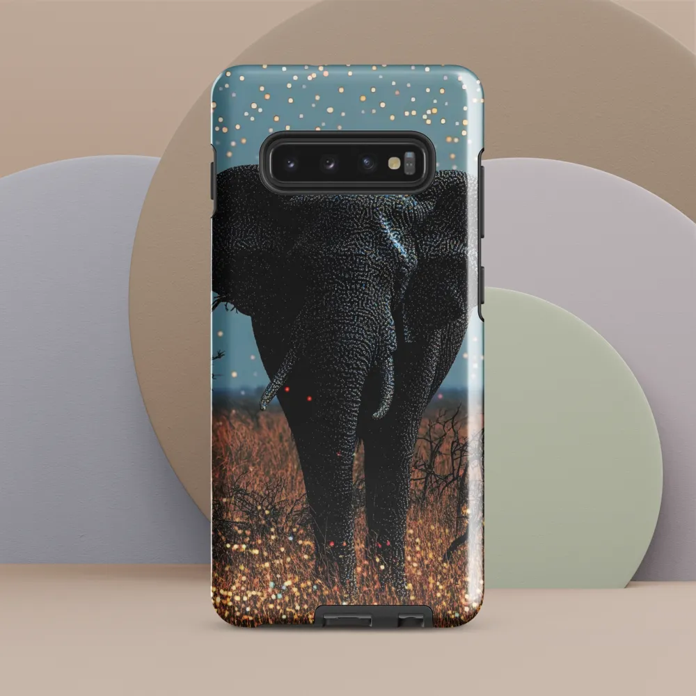 Majestic Presence: The Surreal Elephant | Phone Case |  S10 Plus | Tough Case | Glossy