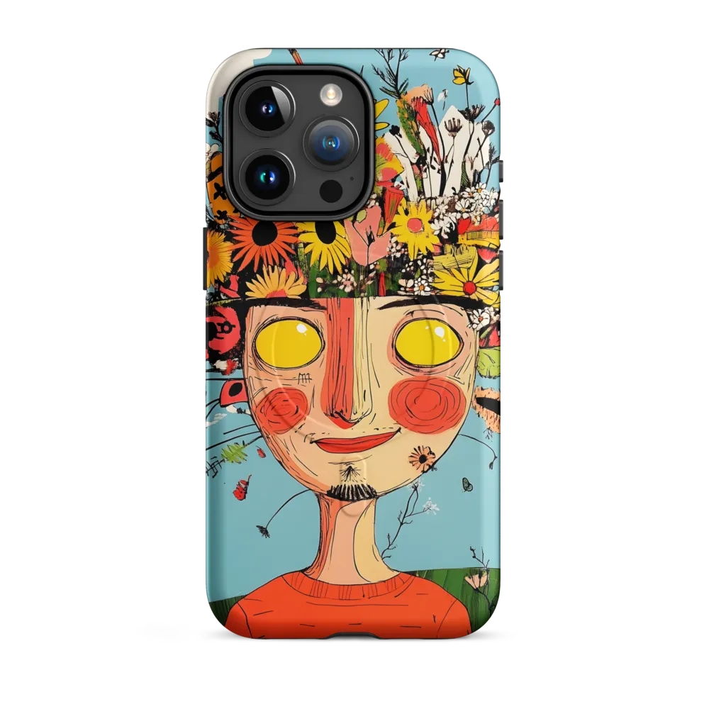 Whimsical Bloom | Phone Case |  15 Pro Max | MagSafe® Tough Case | Matte
